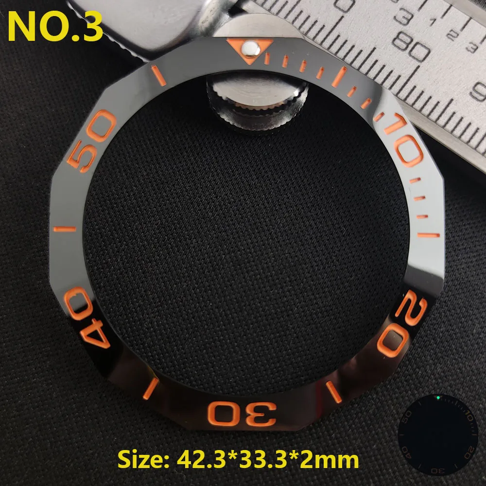Sloping Luminous Ceramic Bezel Insert Replacement
