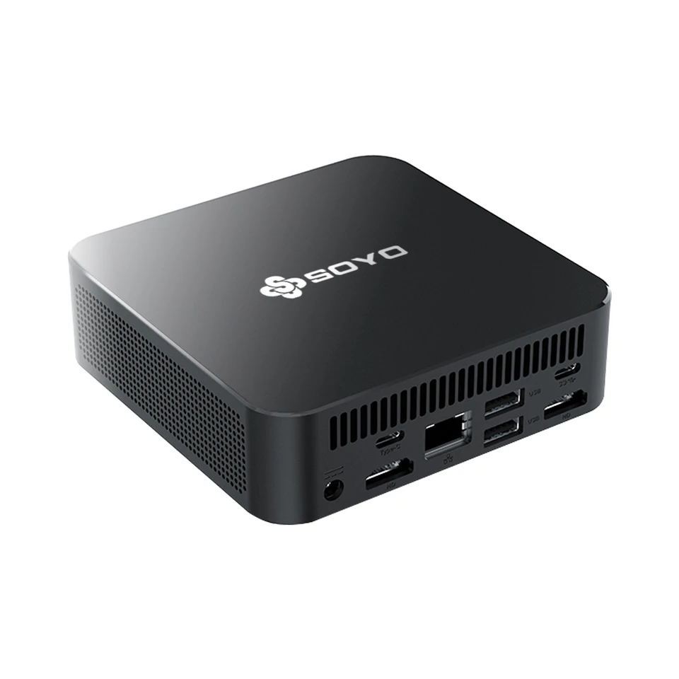 【新品】SOYO M4 Pro ミニPC 16GB+512GB WiFi6 SOYO Efficient M4 Pro Mini PC with Intel N150 N100 N95 CPU