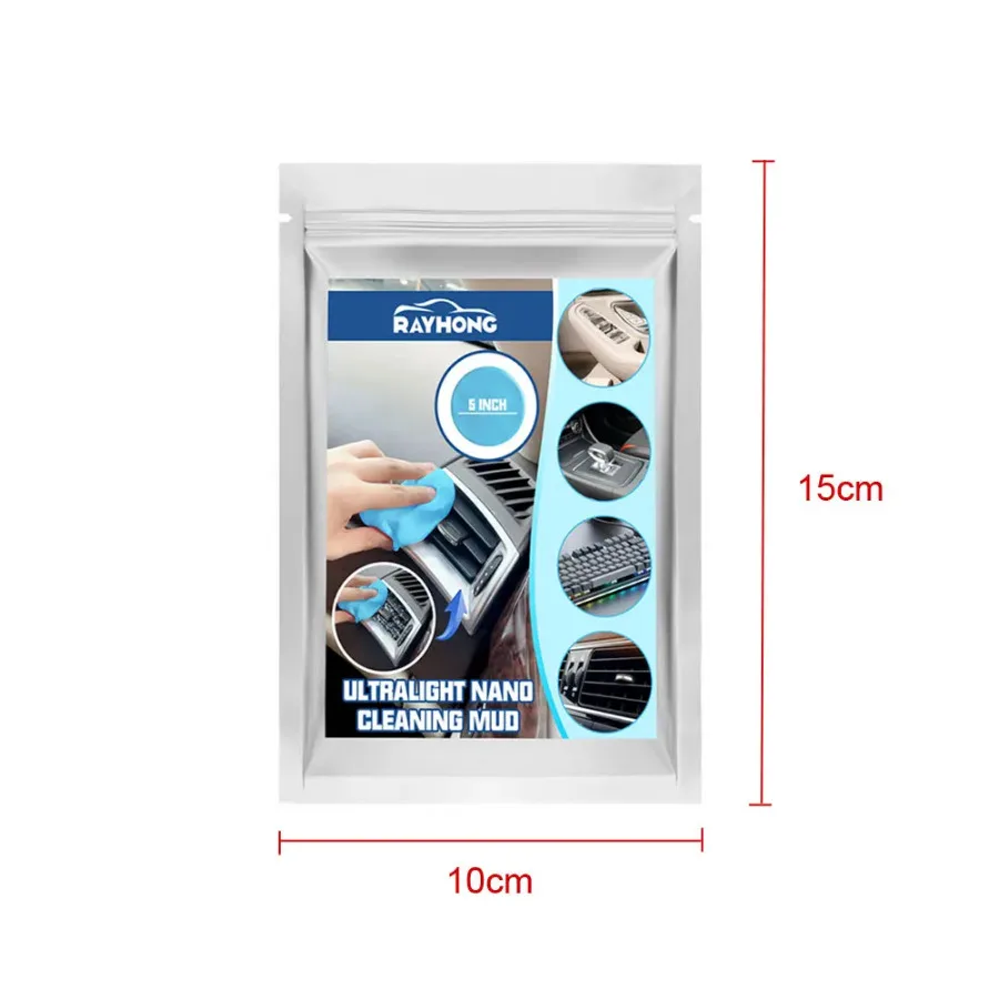 Car Cleaning Gel Auto Air Vent Interior Detail Removal Putty Cleaning Keyboard Cleaner Car Reusable Cleaning Gel Keyboard Cleaner Gel for Car