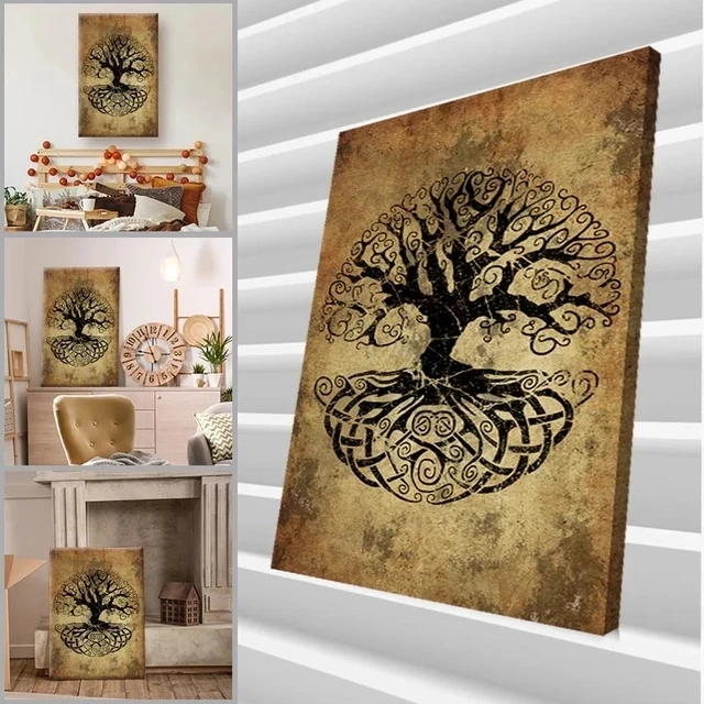 Árbol Mágico Cuadros Diamantes 5D, Diamond Painting Personalizado