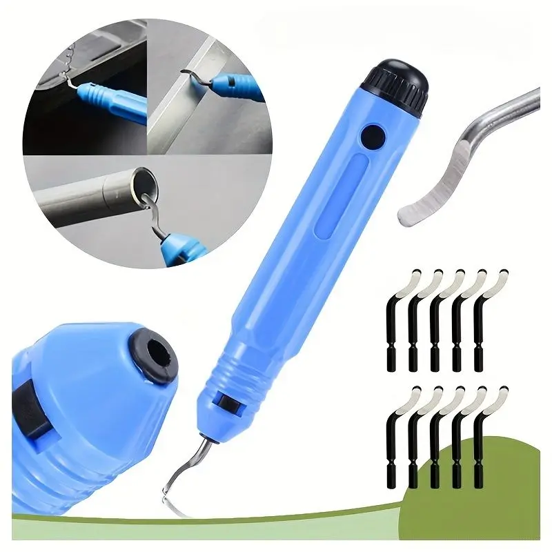 Scraper to remove burrs, roller, used for trimming edges, burrs, cutting edges, aluminum, 11 blade 2