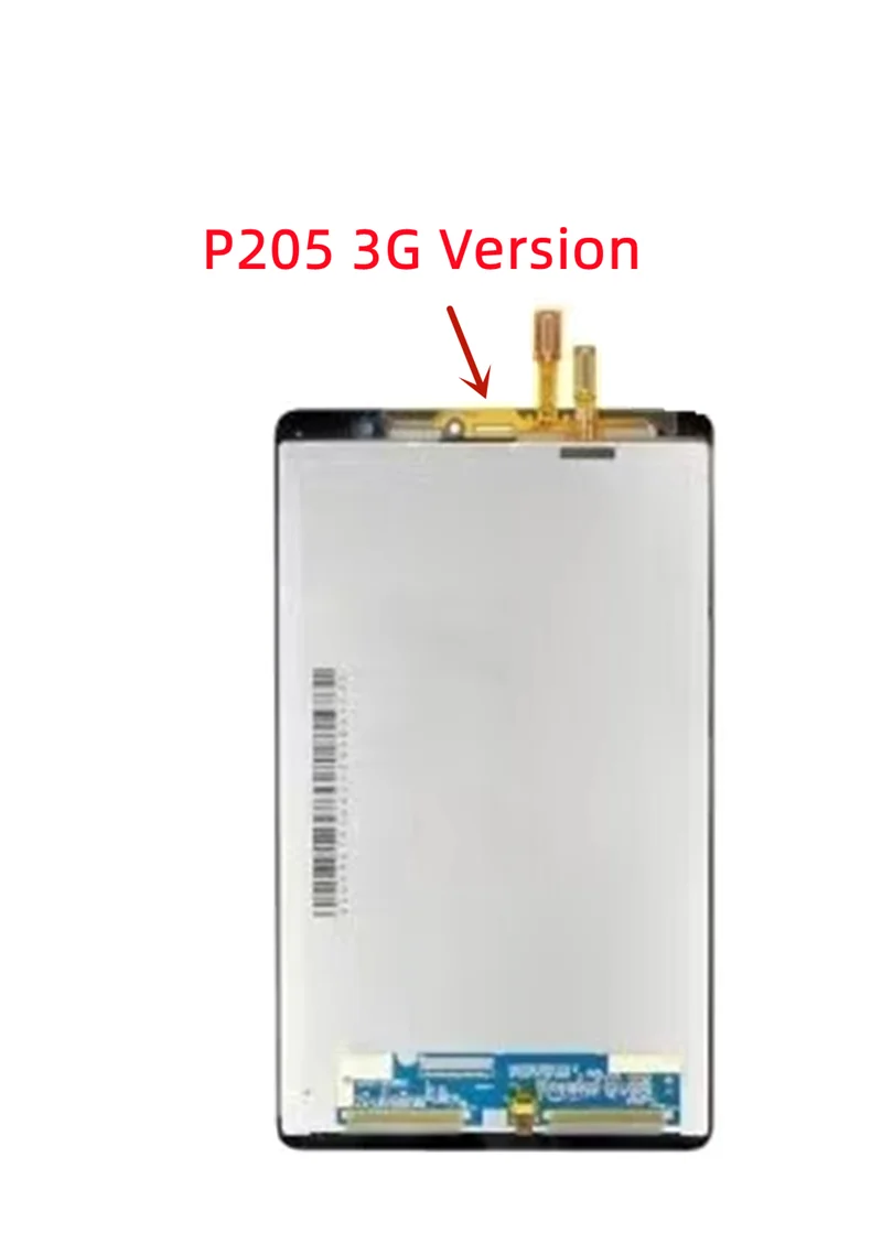 AAA LCD For Samsung Tab A 8.0 2019 SM-P200 P200 P205 LCD Display Monitor Touch Screen Digitizer Panel Glass Assembly