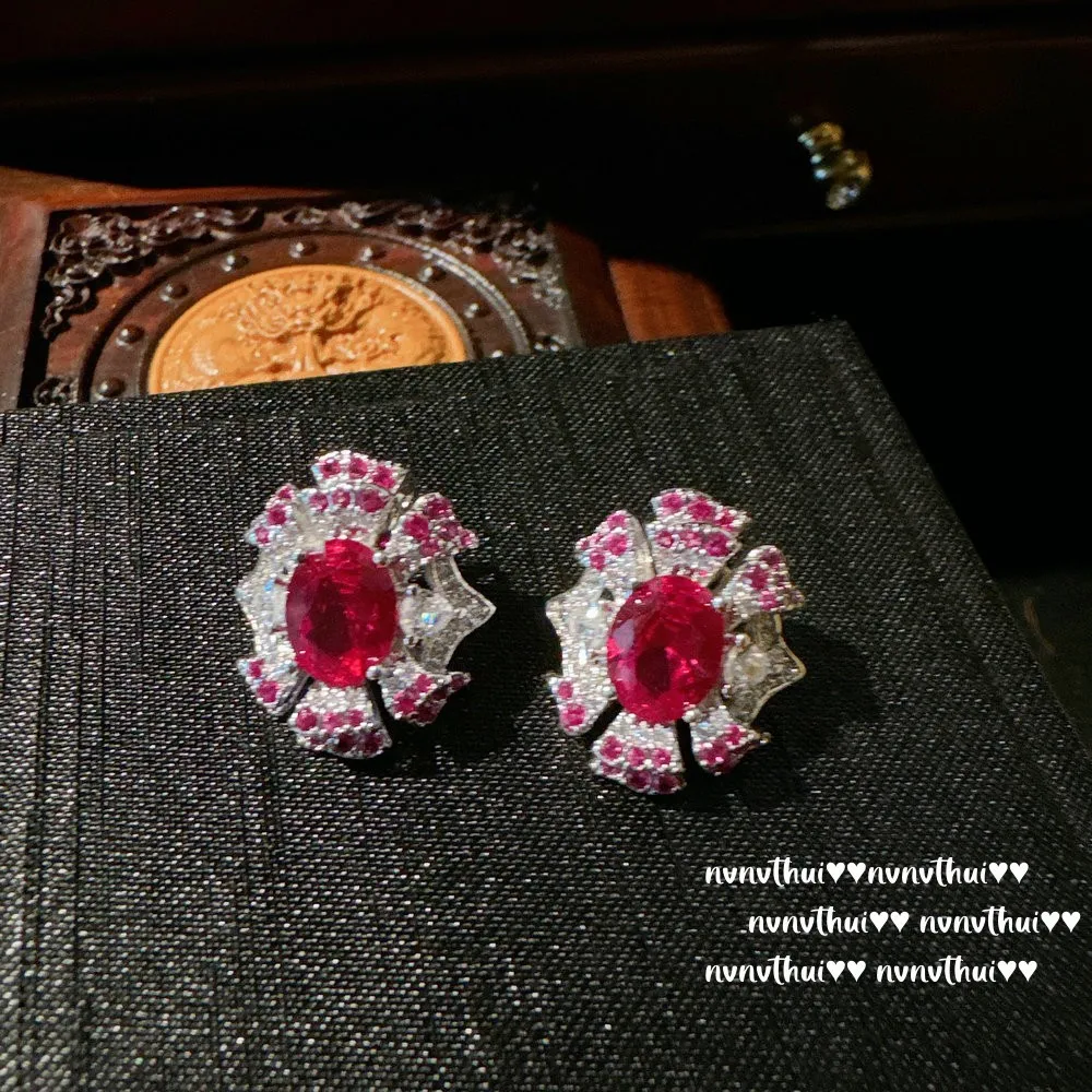 Women's Exquisite Shine Cubic Zirconia Wedding Jewelry Sets 925 Silver Color Ring Earring Necklace 2024 Korean Trendy Jewelry 5