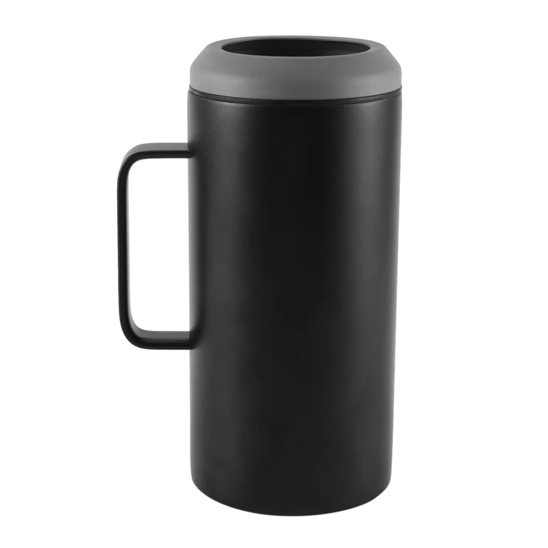 

1 Pcs 40Oz Beer Milk Coffee Handle Mug 304 Stainless Steel Double Walled Tumbler Thermos Cup Large Capacity With Sealed Lid