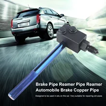 

Car Brake Pipe Flaring Tool Handheld Reamer Pipe Flaring Tool Automobile Brake Copper Pipe Suitable for 3/16in SAE Flaring