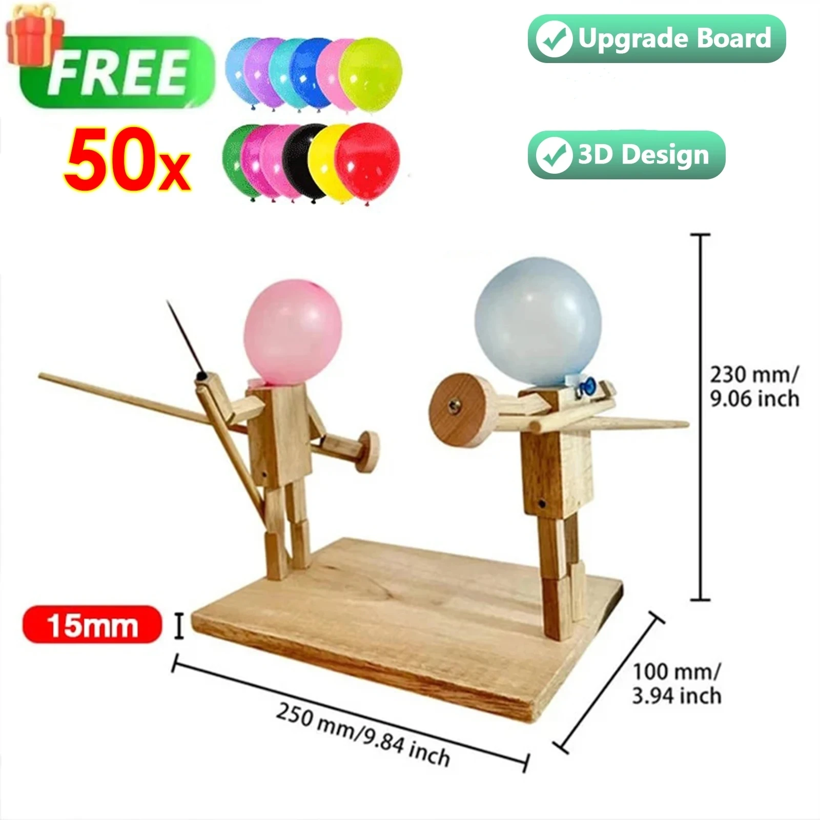 15mm With 50balloons