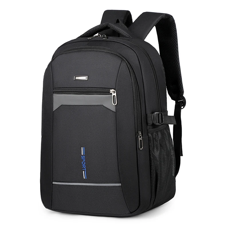 Lightweight backpack, multifunctional men's and women's backpack, made of Oxford material, with laptop compartment, adjustable s