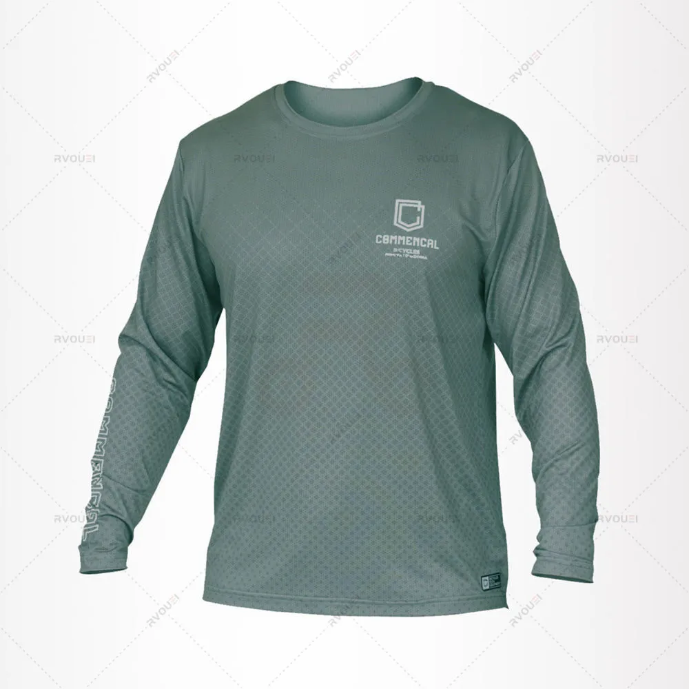 New Commencal Team Jersey Da Uomo In Discesa Da Motocross Bike Mtb Mx Mountain Bike Dh Maillot Quick Dry Crossmax Shirt Da Corsa