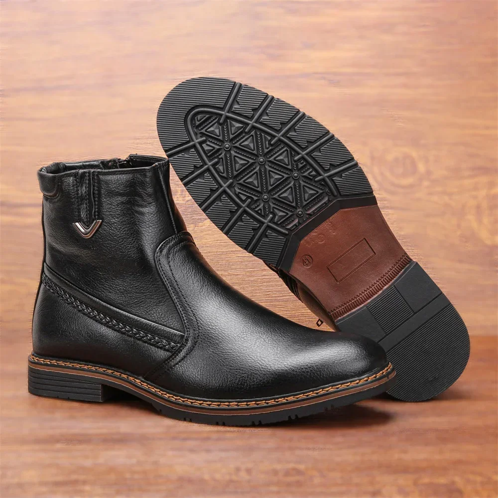 

Men Winter Shoes 2023 Non-Slip Warm Comfortable Fashion Men's Snow Boot