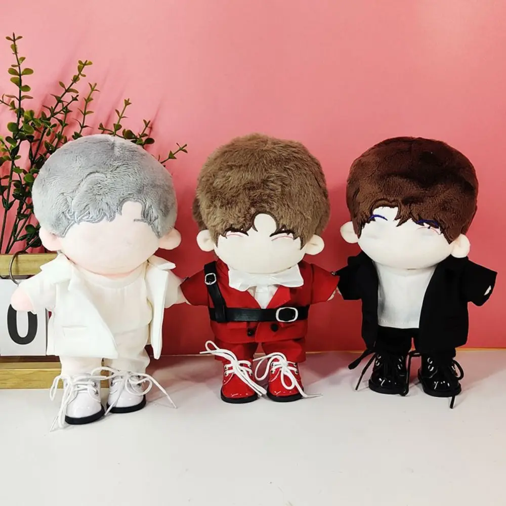 

20cm Doll Suit Formal Wear Fashion Outfit Idol Dolls Cos Clothes Changing Dressing Game Gift Playing House Cotton Stuffed