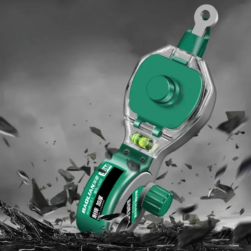 AC23-Woodworking Ink Fountain Automatic Drawing Line Marker Carpentry Building Construction Ground Marking Scriber