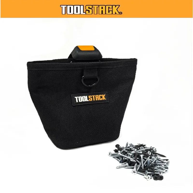 Multifunctional Nails Pouch High-Capacity Quick-hanging Waist Bag Tool Storage