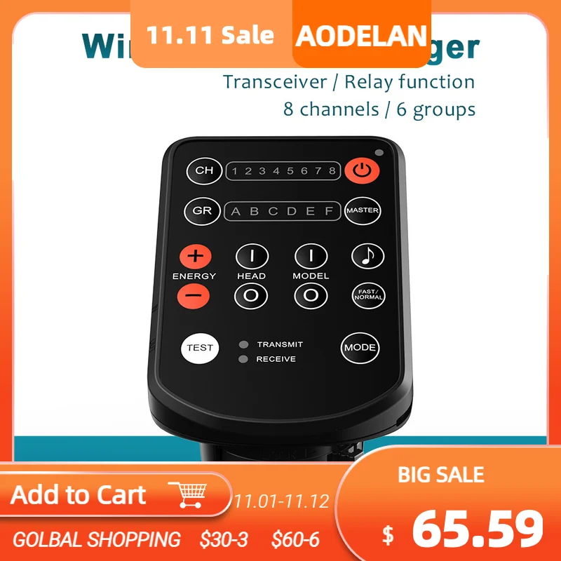 Trigger Flash Wireless Ttl E4 Per Profoto A1, A1X, B2, B10, B1X, D1, D2, Pro-10;