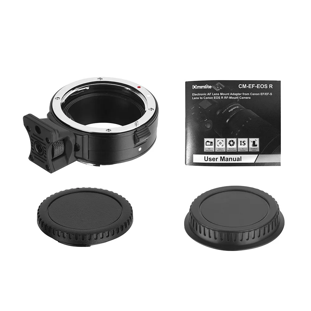 Commlite AF Lens Mount Adapter from EF/EF-S Lens to EOS R RF-Mount Full-frame