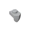 20pcs MOC Parts 15070 Plate Special 1 x 1 with Vertical Tooth Brick Building Block Particle DIY Kid Brain Game Toy Birthday Gift 3