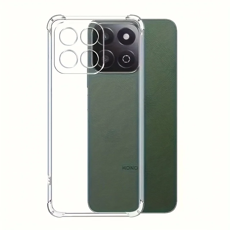 Clear Soft Silicone Back Cover - Transparent Phone Case