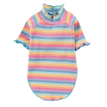 Pet Dog Clothes Puppy Vest T-shirt Shirt Cute Spring Pet Skirt Dress Roupas para cães Bottoming Shirt Dog Costume Puppy Clothes 3