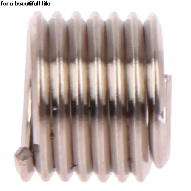 10 Inserti Filettati Autofilettanti In Acciaio Inox - Femmina M8 X 1.25, Maschio M10 X 1.25, Per Riparazioni - Foto 5