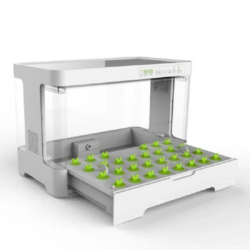Indoor Hydroponic Grow Box with LED Light Hydroponic System for Home Use Soilless Cultivation, Automation Equipment