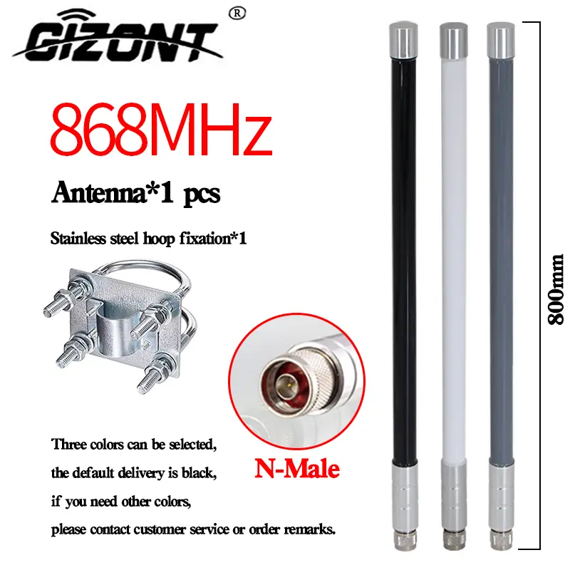 868MHz Fiberglass Antenna Outdoor OMNI Antenna 868 MHz Helium Bobcat Miner  Hotspot Antennas for Meshtastic Lorawan Long Range N - Image 12