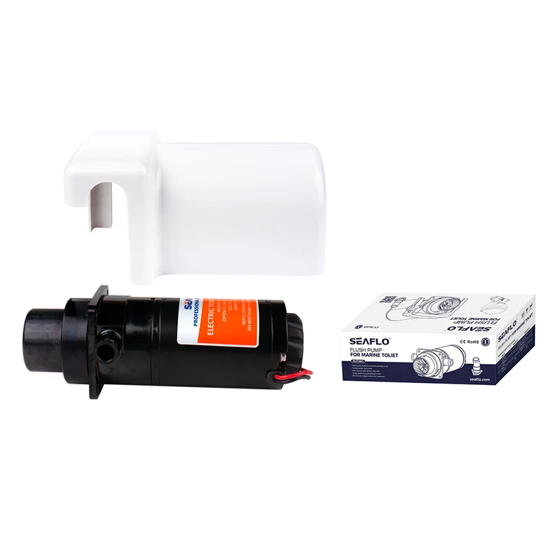 Submersible Water Pump 12V 24V Horizontal Toilet Sewage Flushing 18.9LPM