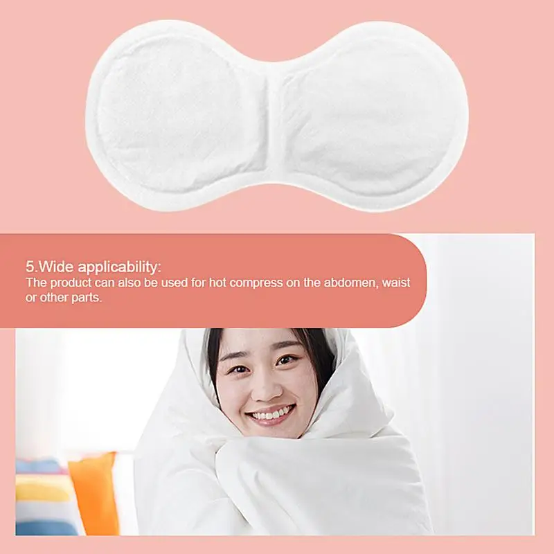Heating Patches Self-Heating Waist Warmer Winter 10X Portable Menstrual Heating Pad Warm Adhesive Portable Patches