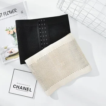 Three row eleven buckle abdominal belt, fat burning postpartum shaping waist seal, breathable shaping waist and abdominal belt
