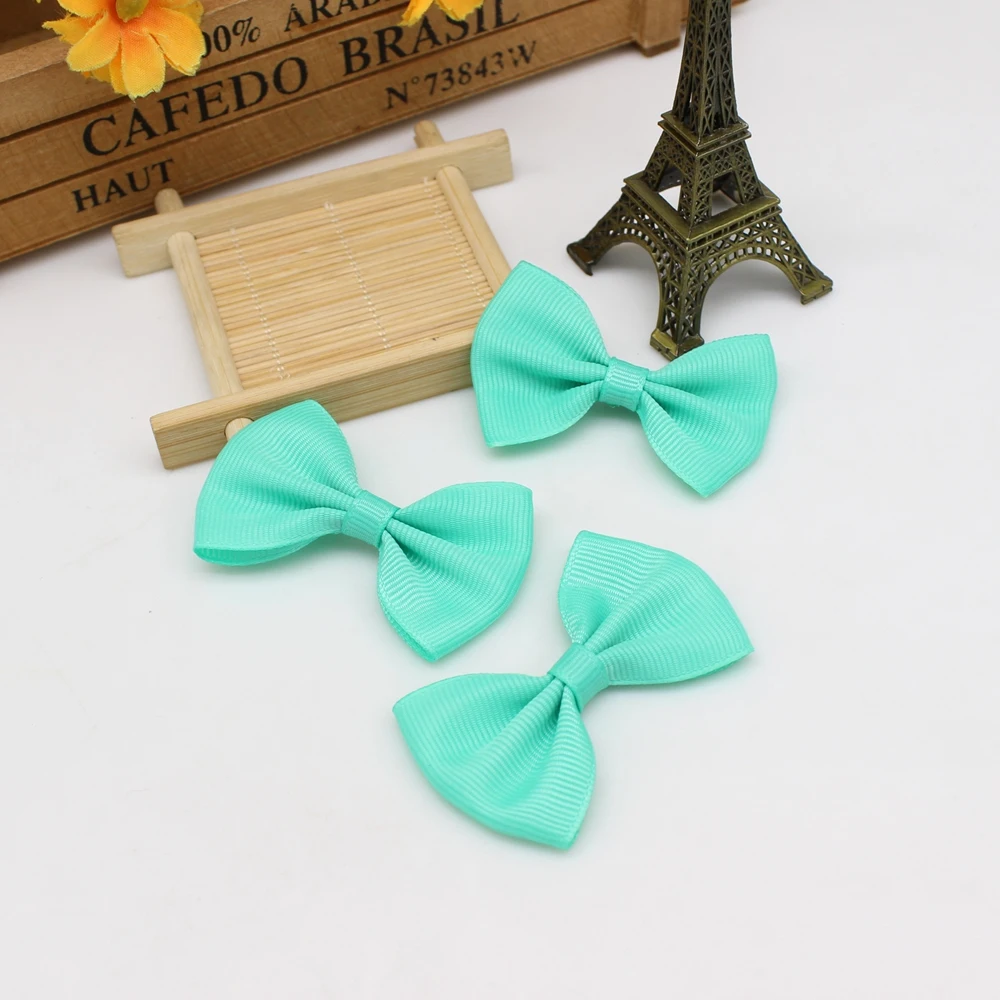 Lot De 50 Nœuds Papillon Torsadés En Satin - 9x9 Cm, Pour Décorations, Mariage, Cadeaux, Bricolage - 10