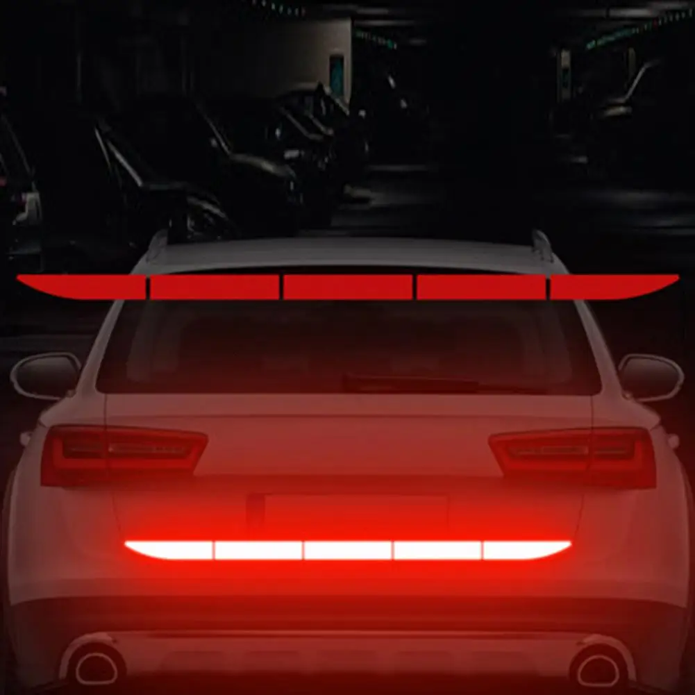 

Долговечные автомобильные наклейки, зеркальные водонепроницаемые автомобильные наклейки, полосы для заднего багажника, крыла