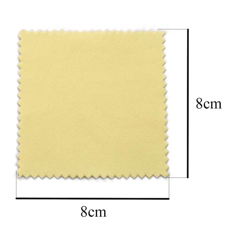 Silverware & Jewelry Polishing Cloth - Soft Cleaning Wipes, 50-Pack