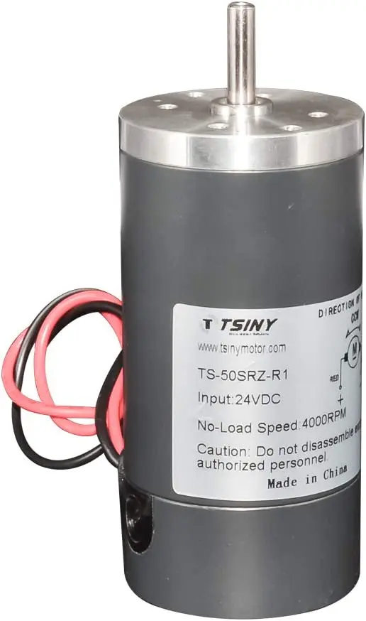 

Small DC Motor Dia 50mm 12 24 Volt High Speed 2000 RPM Optional Micro DC Brush Motor for Cotton Candy Machine