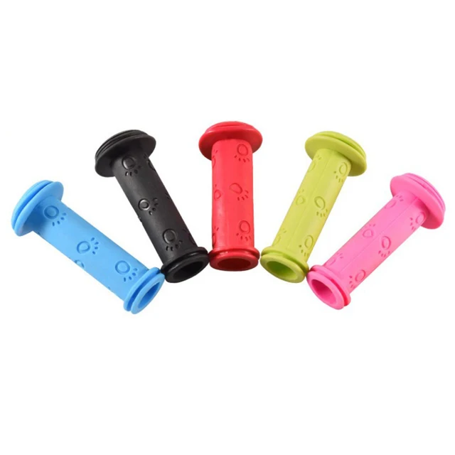 1 Pair Fit 22mm Rubber Bike Bicycle Handle Bar Grips Anti-slip Tricycle Scooter Handlebar For Kids Child Cycling Handle Bars 5