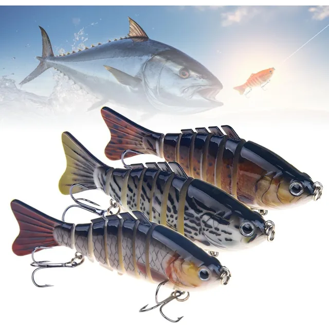 Robotic Fishing Lure, 3D Swimming Bait For Freshwater Saltwater Fishing Gear