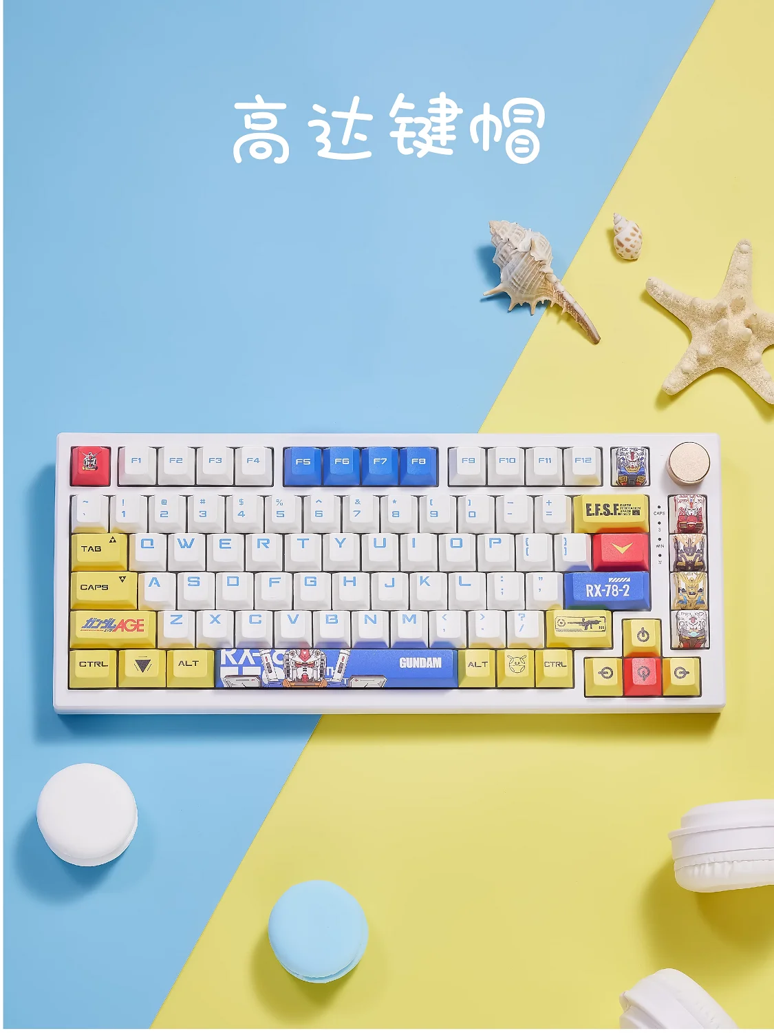 Profile PBT Keycap, meninos e meninas