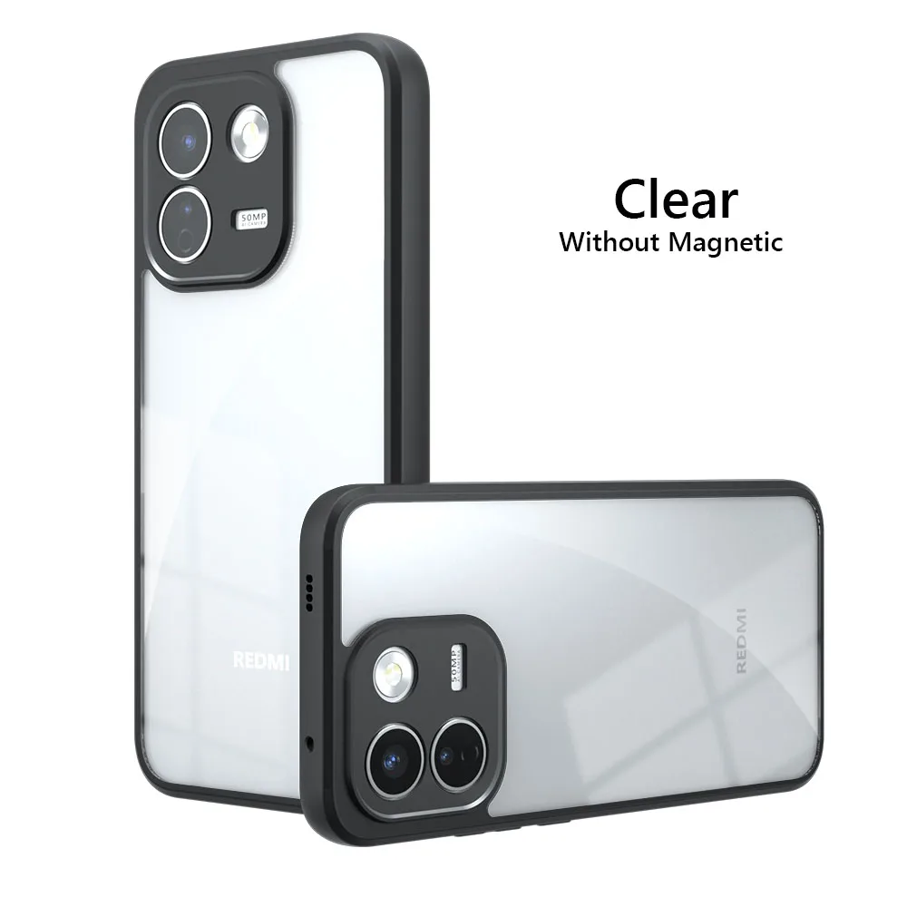 Magnetic Wireless Charging Shockproof Back Case