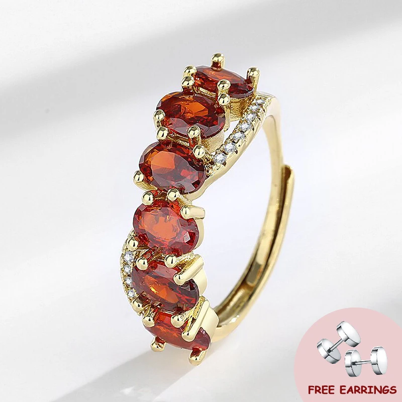 

Classic Ring with Zircon 925 Silver Jewelry Accessories for Women Wedding Engagement Party Promise Bridal Gift Open Finger Rings