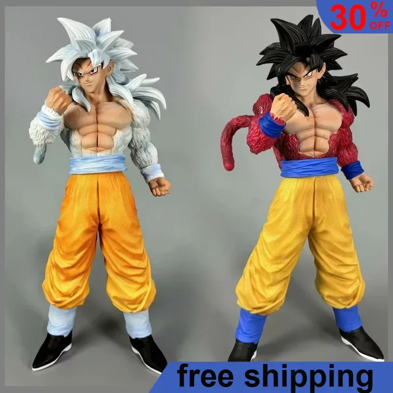 

30cm DRAGON BALL Figures Son Goku Action Figures Super Saiyan Manga Anime Statue Collection PVC Model Desktop Display Gift Toys
