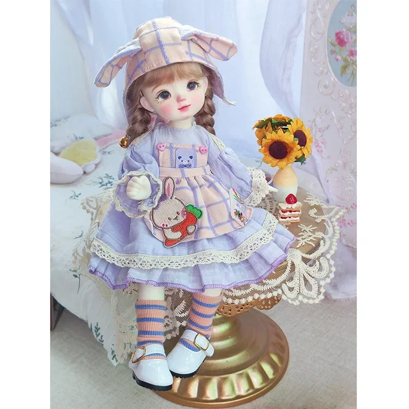 【専用】22㎝ドール用 ロリータドレスセット イヤリング【1131,1132】 子供用ロリータドール服,人形服,おもちゃアクセサリー