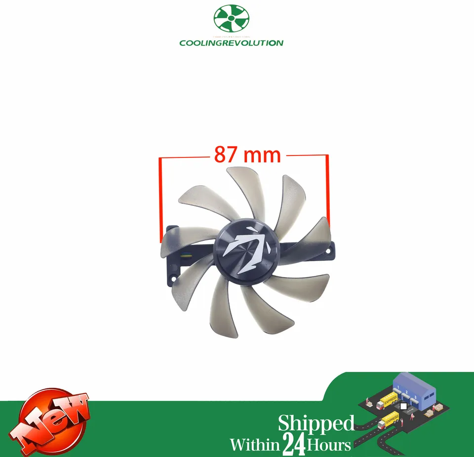 87MM Graphics card cooling fan CF9015H12S DC12V 0.40A 4PIN for
