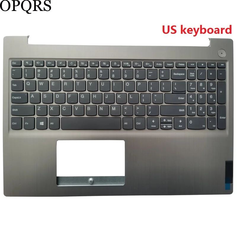 Teclado Portátil para Lenovo Ideapad Palmrest Upper Russo Eua Reino Unido Espanhol Brasil Francês 15ada05 15are05 15iml05 15iil05 15igl05 - Imagem 6