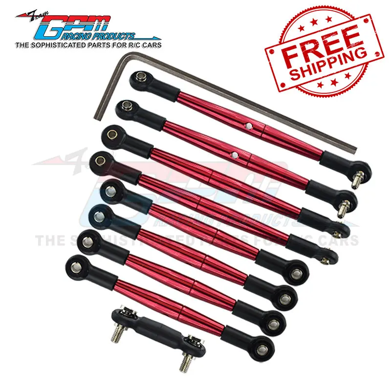 gpm-alum-nio-cnc-tie-rod-pull-rod-9pcs-para-traxxas-1-16-mini-mini-e