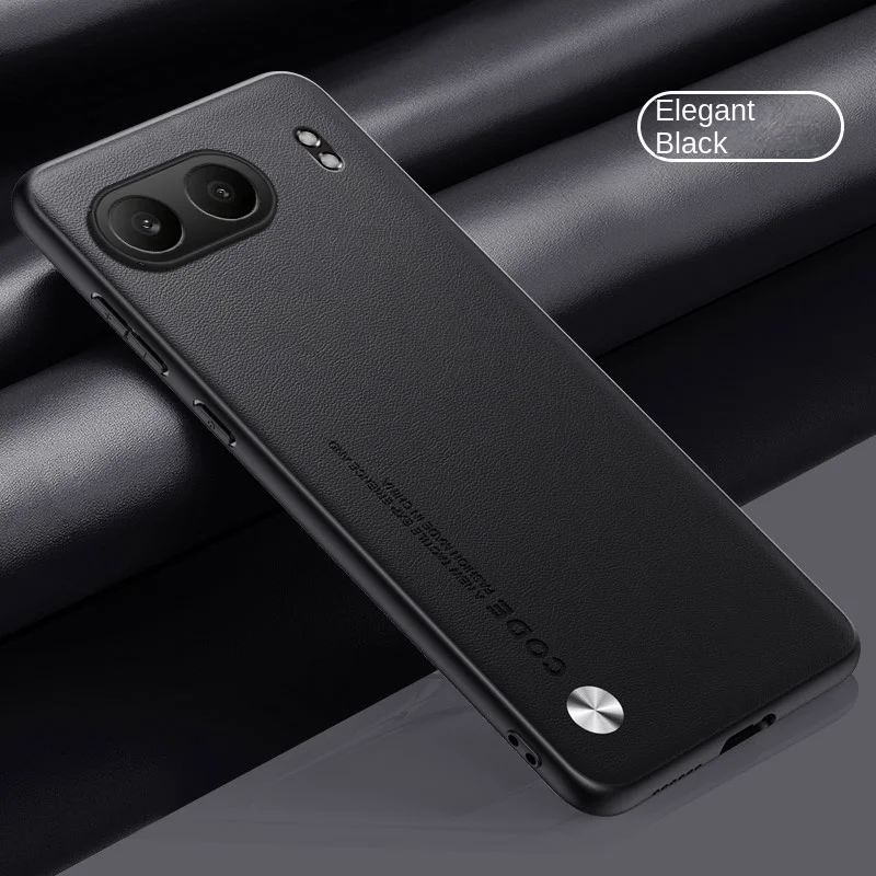 Premium Soft Vegan Leather Grain Protective Back Cover