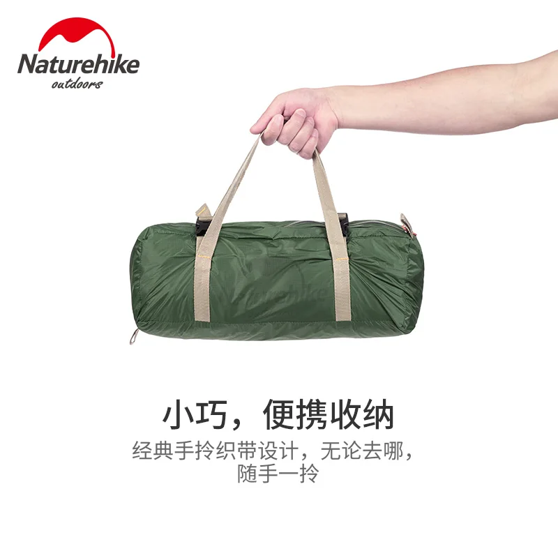 Naturehike-超軽量シングルテント1人用キャンプテント、バック