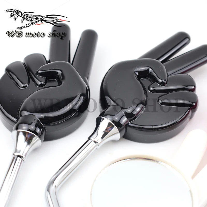 사이드미러 제스처 백미러, 시계방향 8mm, Dio50 AF18 AF28 AF27 AF35 DIO ZX JOG 50 ZR 오토바이