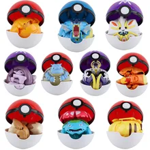 

Pokemon Figures Ball Variant Toys Model Pikachu Jenny Turtle Pocket Monsters Action Figure Toy Gift