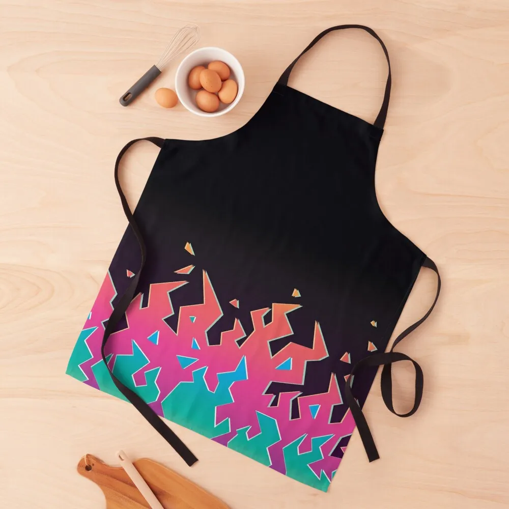 

Promare Inspired Flames Apron Womens Dresses Kitchen Special Accessories Apron