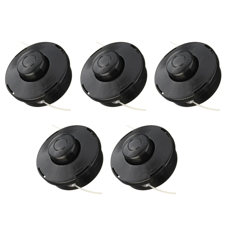 

New 5X Replacement Petrol Trimmer Head Strimmer Bump Feed Line Spool Brush Cutter Grass