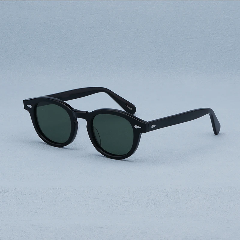 

High Quality Original Vintage Sunglasses Lemtosh For Men And Women Lemtosh Series Handmade Craft Oval Acetate Glasses