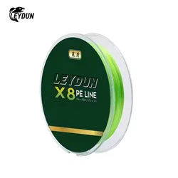 LEYDUN Premium 8 - Strand Braided Fishing Line - 300m Smooth Multifilament - 1.2 - 0.18mm 20.9LB (300m - Green)