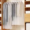 1/5/10PCS Clothes Dust Cover Transparent Thickened Washable Dust Bag Household Dust Cover Coat Suit Cover Hanging Clothes Bag 3